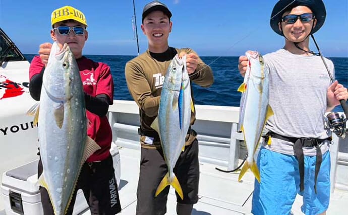 【沖釣り釣果速報】平戸沖で「夏マサ」開幕！ヒラマサの数釣りを楽しもう（長崎・佐賀）