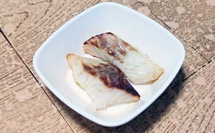 釣魚で作る「ご飯のお供」レシピ：キビレの干物　切り身にしてから干してOK