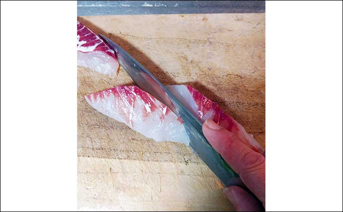 釣魚で作る「ご飯のお供」レシピ：キビレの干物　切り身にしてから干してOK