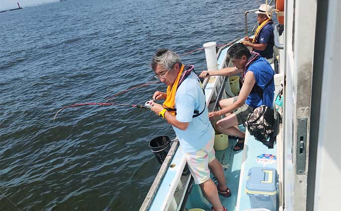 関東エリアの【船釣り特選釣果】夏休みは友達誘って半日LTアジがオススメ！