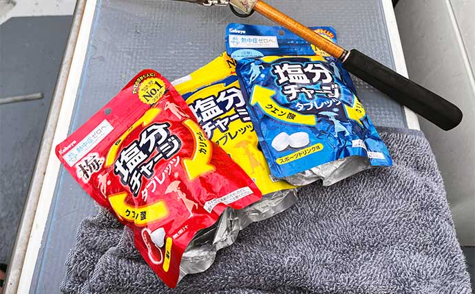 コンビニで買える【釣り人向け熱中症対策アイテム】紹介　タブレッツの適正摂取量とは？