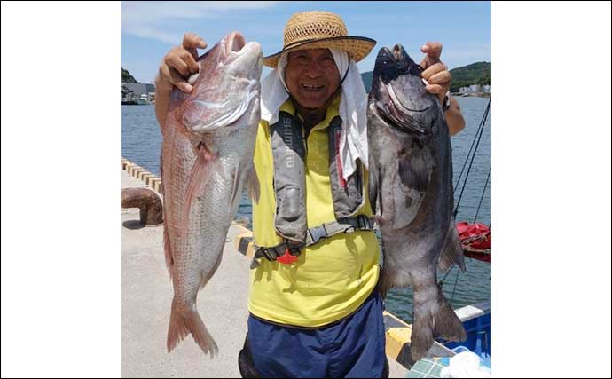 【沖釣り釣果速報】SLJ釣行でマダイにホウボウなど多彩な美味魚続々！（三重）