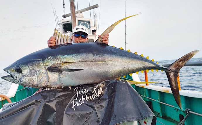 沖のジギング釣行で40kg級キハダマグロをキャッチ成功【三重・フィッシュハンター】