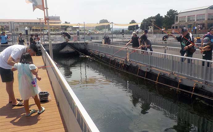 「水族館で釣り？」八景島シーパラダイスでアジを釣ってアジバーガーを堪能【神奈川】