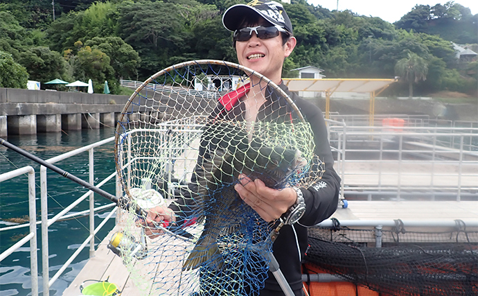 『フィッシングパークTOI』で良型クロダイにメジナ数釣りを満喫【静岡・西伊豆】