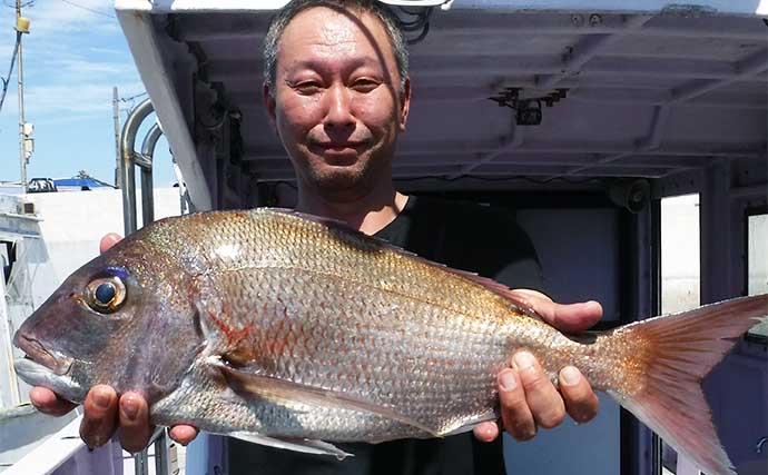 【沖釣り釣果速報】ボートルアーフィッシングでランカー級キジハタ堂々浮上！（愛知）