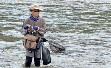 アユの新釣法「アユルアー」実釣スクールに参加【岐阜・根尾東谷川】釣果は渋めも魅力を体感