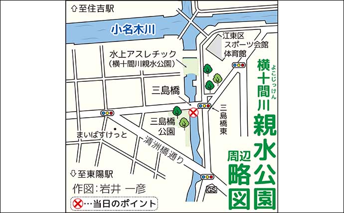 「横十間川親水公園」でのハゼ釣りで12cm頭にマハゼ26尾【東京】9月の最盛期に期待大