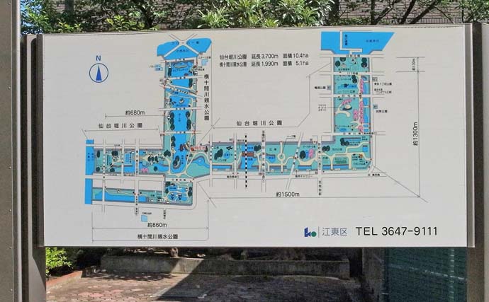 東京都心の公園でのんびりハゼ釣り【東京・仙台堀川公園】12cmを筆頭にハゼが入れ食い