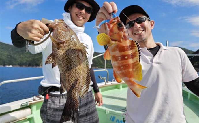 【沖釣り釣果速報】五ケ所湾沖の半夜便でアカイカ平均50匹前後と好調キープ！（三重）