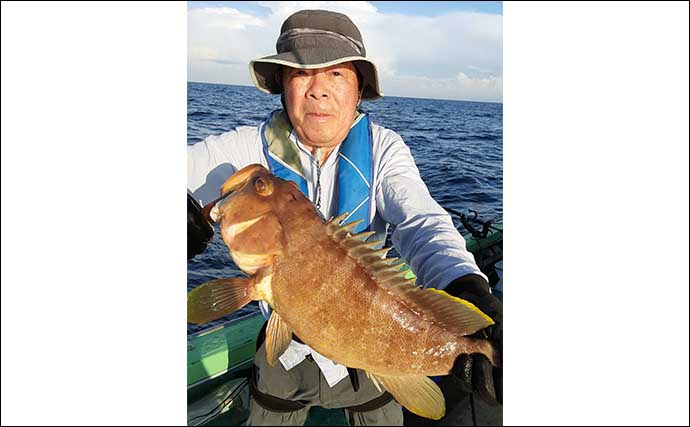 【船釣り釣果速報】シーズン初の「落とし込み釣り」でヒラメにアコウなど多彩（福岡）