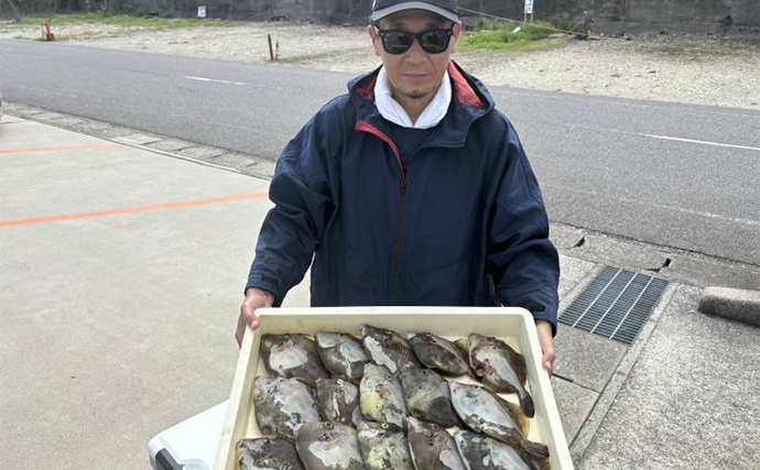 【船釣り釣果速報】カワハギ・フグ便で両本命ともサイズも数も絶好調！（愛知）