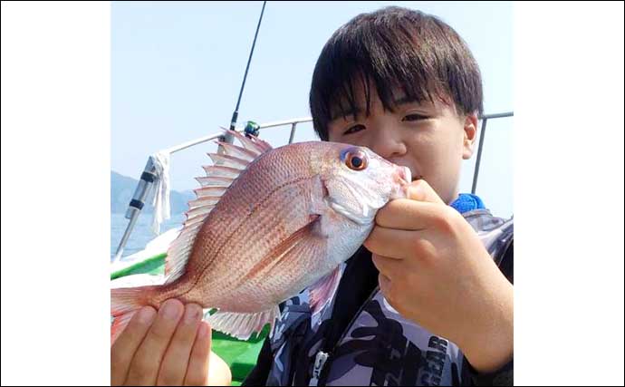 【沖釣り釣果速報】タイラバ釣行でマダイ大爆釣！釣る人15匹（三重）