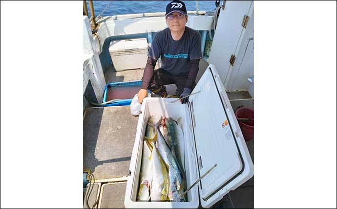 【落とし込み釣果速報】エサ付き良好でヒラマサなど青物が続々ヒット！（福岡）