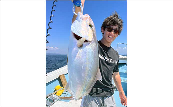 【船釣り釣果速報】鷹島沖の落とし込み釣りでヒラマサにヤズを好捕（長崎・佐賀）