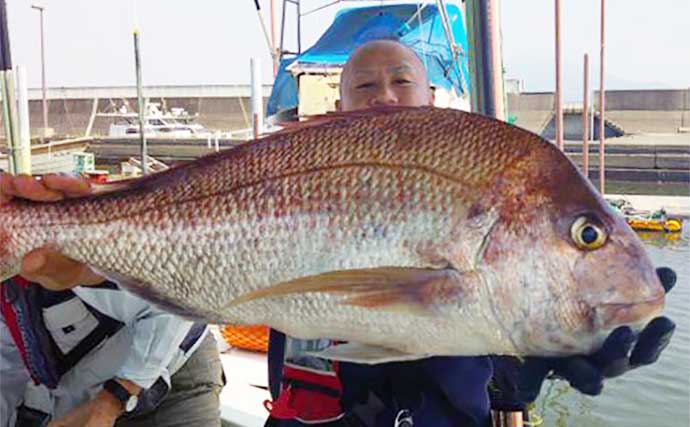 【釣果速報】島原沖のマダイ釣りで5kgオーバーの大型が浮上！（大分・熊本）