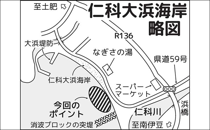 「メッキ」釣りシーズンが開幕！仁科大浜海岸でのルアー釣行で20cm級頭に連打【静岡】