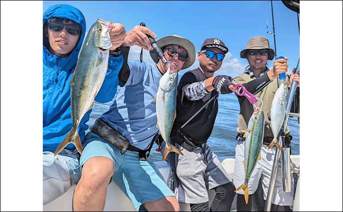 【船釣り釣果速報】スルメイカ釣り好調で船上に沖干しズラリ！（愛知）