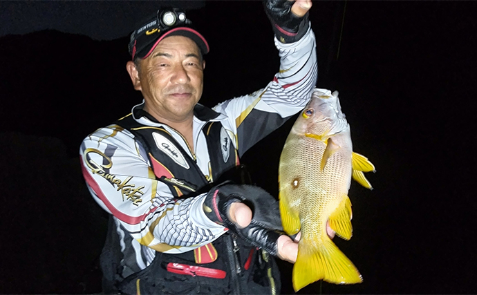 沖磯でのぶっ込み釣りで82cm『タマン』獲ったでごわす！【鹿児島・野間岬】