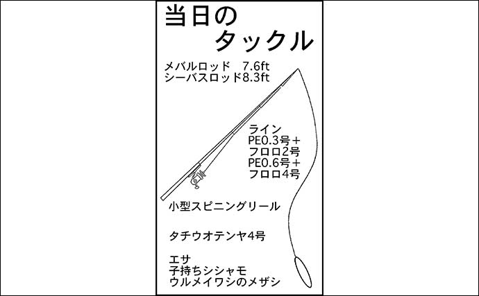 霞ヶ浦ふ頭でのタチウオテンヤ釣りで本命を連打！【三重】足元でシシャモエサにヒット