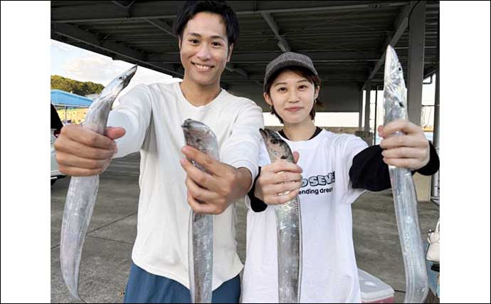 【船釣り釣果速報】カワハギ便でヒガンフグ交じりで良型本命を好捕！（愛知）