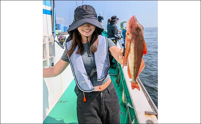 東京湾の沖ルアー五目釣りでサワラ・イナダ・タチウオ・ホウボウと多彩【千葉・林遊船】