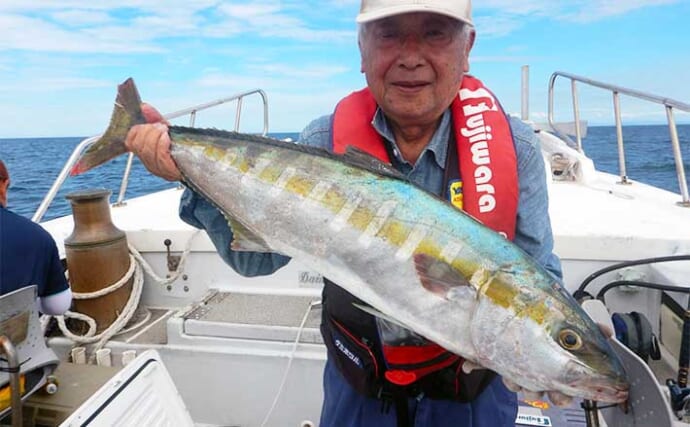 大島沖の落とし込み釣りでヒラマサにヤズにネリゴをキャッチ【福岡・第二大福丸】