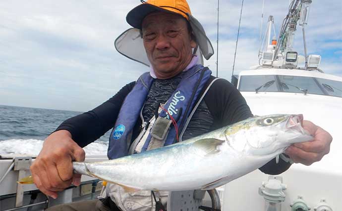 大島沖の落とし込み釣りでヒラマサにヤズにネリゴをキャッチ【福岡・第二大福丸】