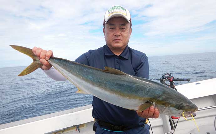 大島沖の落とし込み釣りでヒラマサにヤズにネリゴをキャッチ【福岡・第二大福丸】