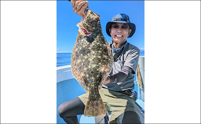 志摩沖のタテ釣りでヒラメにマハタ手中【三重】スローなフォールでベイトを付ける