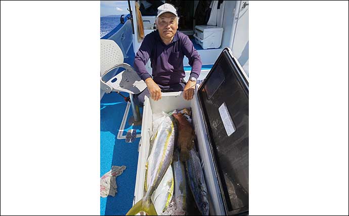 【落とし込み釣果速報】イワシの掛かりよくヒラマサにブリが好ヒット！（福岡）