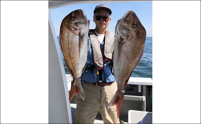 【船釣り釣果速報】テンビン仕掛けで指9本級極太タチウオをキャッチ！（愛知）