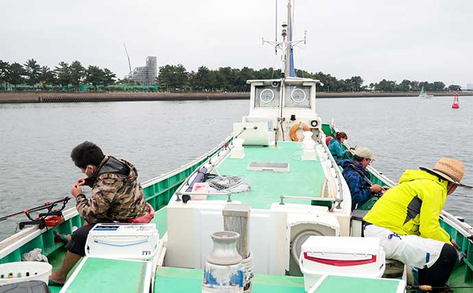 東京湾の船ハゼ釣りでトップ152尾手中【深川冨士見】日によっては200尾超えも！