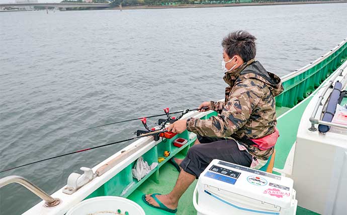 東京湾の船ハゼ釣りでトップ152尾手中【深川冨士見】日によっては200尾超えも！