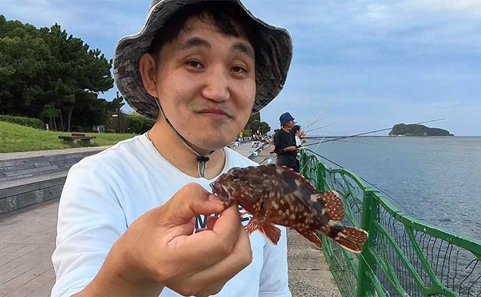 「横須賀海辺つり公園」への電車釣行でカワハギにアジをキャッチ【神奈川】