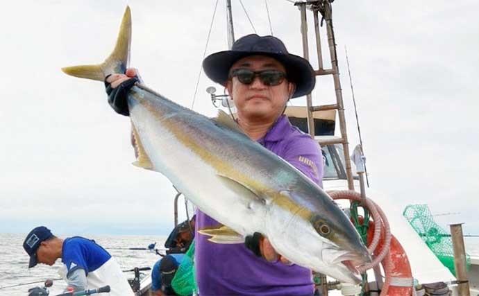 【船釣り釣果速報】早福沖の落とし込み釣りで良型ブリにカンパチ！（長崎・佐賀）