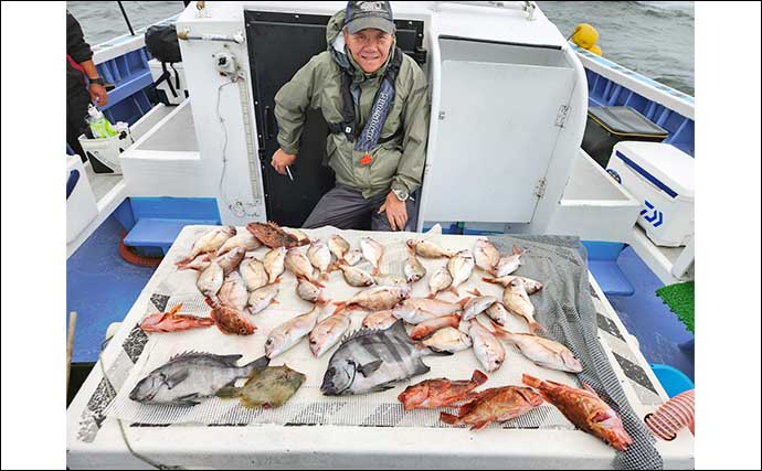 【船釣り釣果速報】カワハギ大爆釣中で数も型も狙えるチャンス到来！（愛知）