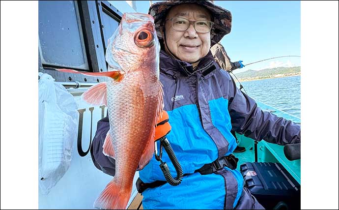 富山湾アカムツ釣りで船中12名全員安打【富山・強神丸】ノッコミシーズンが到来！