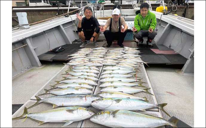 【落とし込み釣果速報】ヒラマサ・ヤズ・ネリゴの青物御三家が好反応中！（福岡）