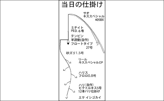 阿漕浦海岸の投げキス釣りで良型キス78匹キャッチ【三重・津】落ちギスシーズンも期待大