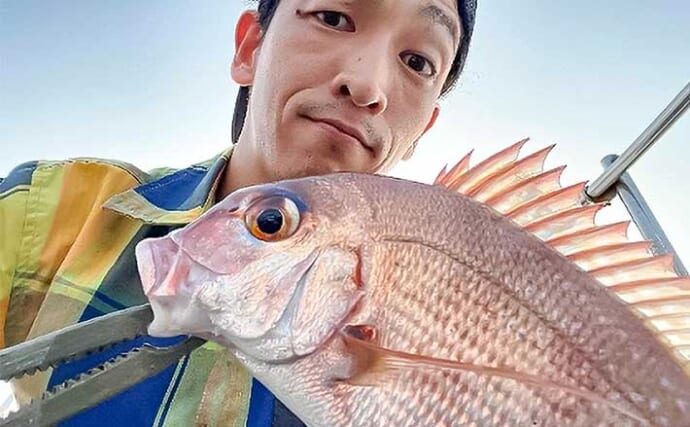 上天草タイラバ釣行でマダイにアコウをキャッチ【熊本・鬼池沖】ビッグヒットは無念のバラし