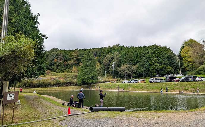 解禁初日の『フィッシングキャンプエリア瑞江』で入れ食い満喫【岐阜】大物もお目見え