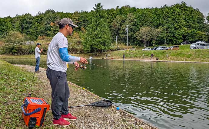 解禁初日の『フィッシングキャンプエリア瑞江』で入れ食い満喫【岐阜】大物もお目見え