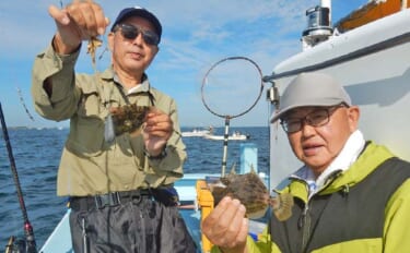 石川丸で挑むカワハギ＆フグ釣り【愛知・南知多沖】エサ取りに苦戦しつつも豊漁を堪能