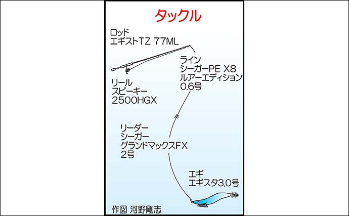 エギスタ鹿児島大会前の下見釣行【長島】秋イカ狙いのエギングでアオリイカ好調