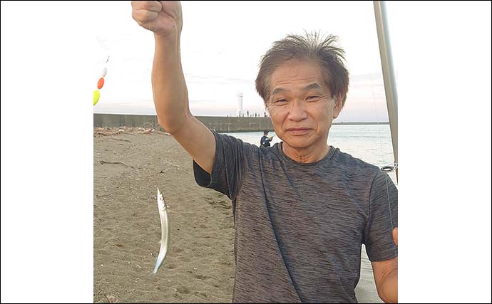 夕マヅメのサヨリ釣りで本命24匹手中【三重・吉崎海岸】刺身や天ぷらに舌鼓