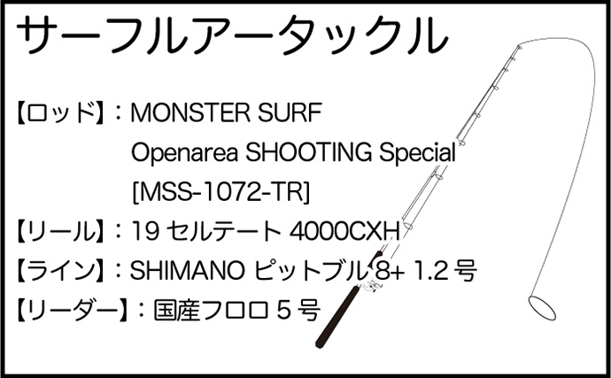 イワシとサヨリ接岸のサーフでルアーフィッシング【秋田】広範囲を探り35cmマゴチをゲット