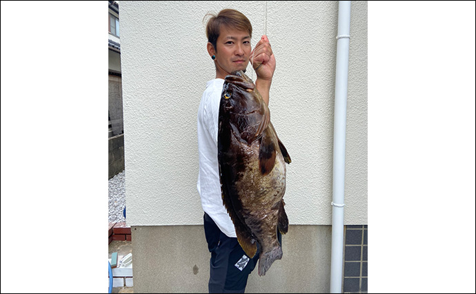 磯の夜釣りで挑むライトクエ（アラ）釣り【山口】70cm4kgの本命キャッチで自己記録更新！