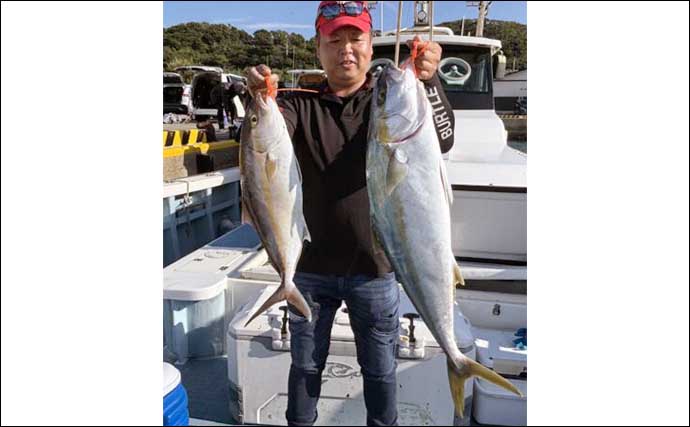 【沖釣り釣果速報】早福沖の落とし込み釣りで青物にマダイを好釣（長崎・佐賀）