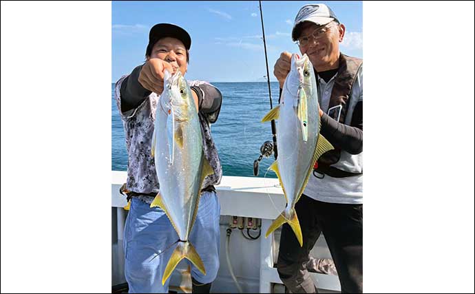 【沖釣り釣果速報】早福沖の落とし込み釣りで青物にマダイを好釣（長崎・佐賀）